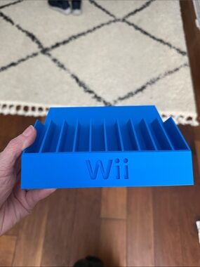 Wii game case storage holder 10 case holder